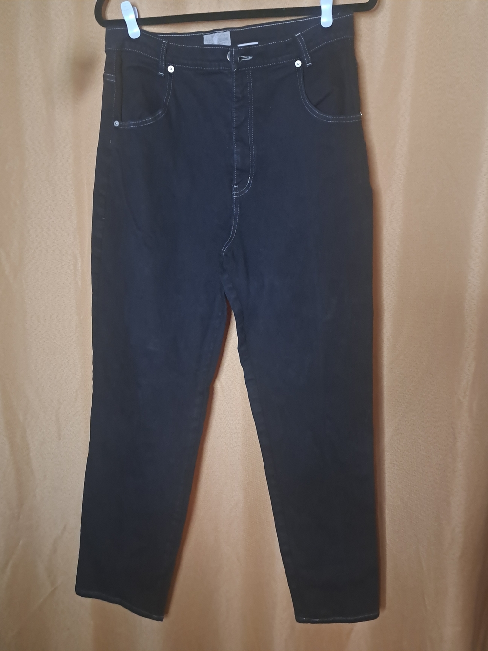 Women’s Dark Black High-Rise Jeans